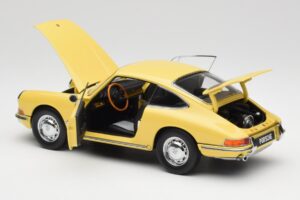 Porsche 911 901 Champagne Żółty Kyosho 1:18 08969Y Metal — zdjęcie 5 z 8
