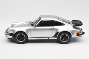 Porsche 911 930 Turbo 3.3 Srebrny Norev 1:18 187574 Metal — zdjęcie 4 z 8