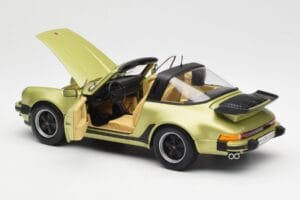 Porsche 911 930 Turbo Targa Zielony Metalik Norev 1:18 187526 Metal — zdjęcie 7 z 10