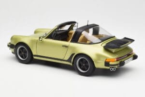 Porsche 911 930 Turbo Targa Zielony Metalik Norev 1:18 187526 Metal — zdjęcie 9 z 10