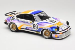 Porsche 911 934 Schiller Racing Team #69 R. Haldi / H. Vetsch 24 Hours of Le Mans 1976 Minichamps 1:18 155766469 Metal — zdjęcie 4 z 6