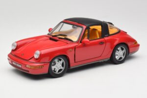 Porsche 911 964 Carrera 2 Targa Czerwony Anson 1:18 30305-W Metal