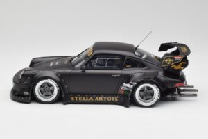 Porsche 911 964 RWB Stella Artois Bumper Delete GT Spirit 1:18 GT918 Żywica — zdjęcie 3 z 6