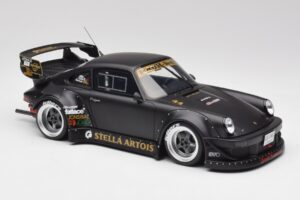 Porsche 911 964 RWB Stella Artois Bumper Delete GT Spirit 1:18 GT918 Żywica — zdjęcie 4 z 6