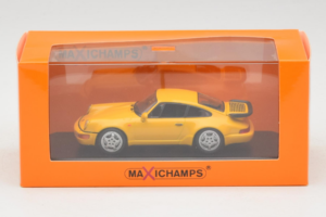 Porsche 911 964 Turbo Żółty MaxiChamps 1:43 940069104 Metal — zdjęcie 4 z 4
