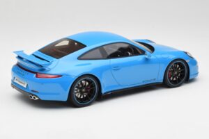 Porsche 911 991 Carrera 4S Aerokit Niebieski GT Spirit 1:18 GT085 Żywica — zdjęcie 2 z 6