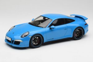 Porsche 911 991 Carrera 4S Aerokit Niebieski GT Spirit 1:18 GT085 Żywica