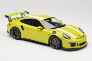 Porsche 911 991.1 GT3 RS Lizard Green & Stripes Minichamps 1:18 155066224 Metal — zdjęcie 4 z 6