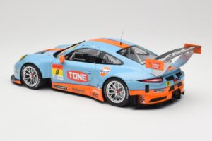 Porsche 911 991.2 GT3 R Pacific Gulf Racing #9 J. Lammers / K. Miura Super GT 300 Series 2017 Minichamps 1:18 155176909 Metal — zdjęcie 5 z 6