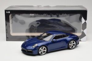 Porsche 911 992 Carrera 4S Blue Metallic Minichamps 1:18 153067327 Metal — zdjęcie 6 z 6