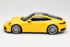 Porsche 911 992 Carrera 4S Żółty Minichamps 1:18 155067320 Metal — zdjęcie 3 z 6