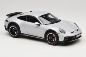 Porsche 911 992 Dakar Ice Grey Metallic Norev 1:18 187242 Metal — zdjęcie 6 z 8