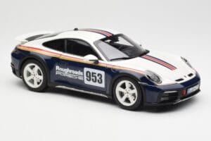 Porsche 911 992 Dakar Rough Roads Norev 1:18 187240 Metal — zdjęcie 7 z 9