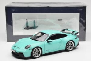 Porsche 911 992 GT3 Mint Zielony Norev 1:18 187316 Metal — zdjęcie 8 z 8