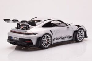 Porsche 911 992 GT3 RS Ice Szary Norev 1:18 187359 Metal — zdjęcie 3 z 8
