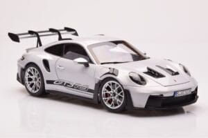 Porsche 911 992 GT3 RS Ice Szary Norev 1:18 187359 Metal — zdjęcie 6 z 8