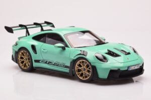 Porsche 911 992 GT3 RS Mint Zielony Norev 1:18 187362 Metal — zdjęcie 6 z 8