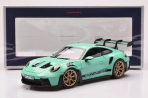 Porsche 911 992 GT3 RS Mint Zielony Norev 1:18 187362 Metal — zdjęcie 8 z 8