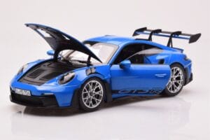 Porsche 911 992 GT3 RS Sharkblue Norev 1:18 187358 Metal — zdjęcie 2 z 8
