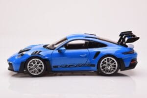 Porsche 911 992 GT3 RS Sharkblue Norev 1:18 187358 Metal — zdjęcie 4 z 8