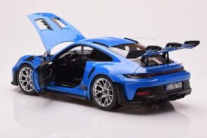 Porsche 911 992 GT3 RS Sharkblue Norev 1:18 187358 Metal — zdjęcie 5 z 8