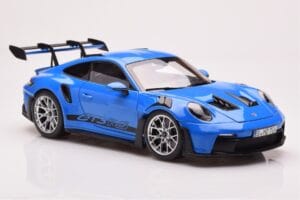 Porsche 911 992 GT3 RS Sharkblue Norev 1:18 187358 Metal — zdjęcie 6 z 8