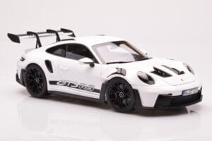Porsche 911 992 GT3 RS Biały Norev 1:18 187361 Metal — zdjęcie 6 z 8