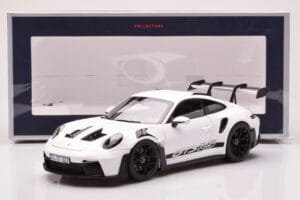 Porsche 911 992 GT3 RS Biały Norev 1:18 187361 Metal — zdjęcie 8 z 8