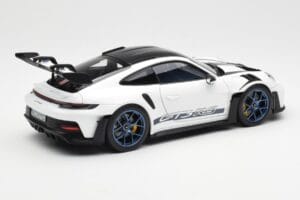Porsche 911 992 GT3 Weissach Package Biały & Indigo Niebieski Norev 1:18 187353 Metal — zdjęcie 3 z 8