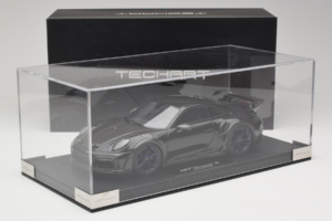 Porsche 911 992 TechArt GTstreet R Czarny Z Niebieskimi Kołami TechArt 1:18 REMC009 Żywica — zdjęcie 6 z 6