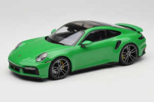 Porsche 911 992 Turbo S Zielony Minichamps 1:18 153069077 Metal