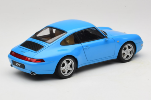 Porsche 911 993 Carrera Blue Metallic AUTOart 1:18 78133 Metal — zdjęcie 3 z 8