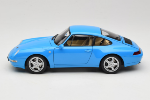 Porsche 911 993 Carrera Blue Metallic AUTOart 1:18 78133 Metal — zdjęcie 4 z 8