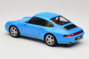 Porsche 911 993 Carrera Blue Metallic AUTOart 1:18 78133 Metal — zdjęcie 7 z 8