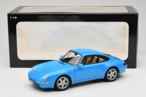 Porsche 911 993 Carrera Blue Metallic AUTOart 1:18 78133 Metal — zdjęcie 8 z 8