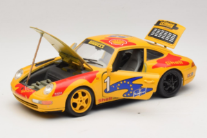 Porsche 911 993 Carrera Cup #1 1993 Bburago 1:18 3050-P1 Metal — zdjęcie 2 z 8