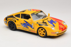 Porsche 911 993 Carrera Cup #1 1993 Bburago 1:18 3050-P1 Metal — zdjęcie 6 z 8