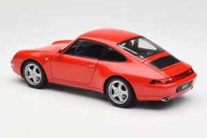 Porsche 911 993 Carrera Czerwony AUTOart 1:18 78132 Metal — zdjęcie 7 z 8
