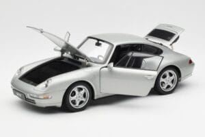 Porsche 911 993 Carrera Srebrny AUTOart 1:18 78131 Metal — zdjęcie 2 z 8