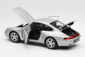 Porsche 911 993 Carrera Srebrny AUTOart 1:18 78131 Metal — zdjęcie 5 z 8