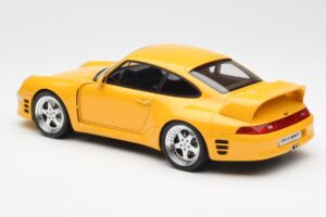 RUF CTR2 993 Sport Żółty GT Spirit 1:18 GT141 Żywica — zdjęcie 5 z 6