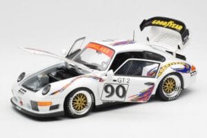 Porsche 911 993 GT2 #90 Vert / Franco / K. Koen Daytona 24 Hours 1998 UT Models 1:18 39813 Metal — zdjęcie 2 z 8