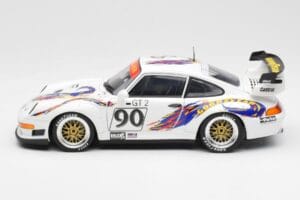 Porsche 911 993 GT2 #90 Vert / Franco / K. Koen Daytona 24 Hours 1998 UT Models 1:18 39813 Metal — zdjęcie 4 z 8