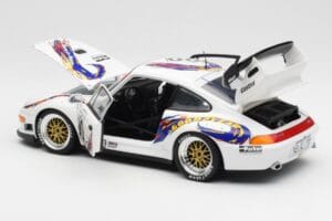 Porsche 911 993 GT2 #90 Vert / Franco / K. Koen Daytona 24 Hours 1998 UT Models 1:18 39813 Metal — zdjęcie 5 z 8