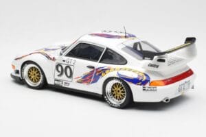 Porsche 911 993 GT2 #90 Vert / Franco / K. Koen Daytona 24 Hours 1998 UT Models 1:18 39813 Metal — zdjęcie 7 z 8
