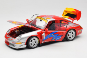 Porsche 911 993 GT2 RS #1 VIP Car Porsche Cup Germany 1995 UT Models 1:18 39514 Metal — zdjęcie 2 z 8