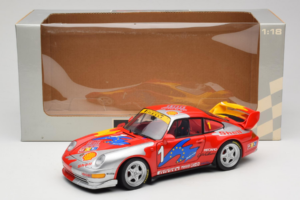 Porsche 911 993 GT2 RS #1 VIP Car Porsche Cup Germany 1995 UT Models 1:18 39514 Metal — zdjęcie 8 z 8