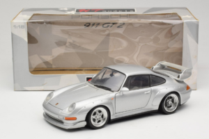 Porsche 911 993 GT2 Street Srebrny UT Models 1:18 180065000 Metal — zdjęcie 8 z 8