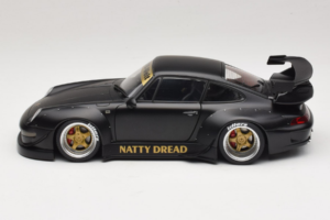 Porsche 911 993 RWB Matt Black With Gold Wheels AUTOart 1:18 78154 Kompozyt — zdjęcie 4 z 8
