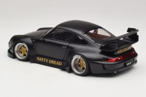Porsche 911 993 RWB Matt Black With Gold Wheels AUTOart 1:18 78154 Kompozyt — zdjęcie 7 z 8